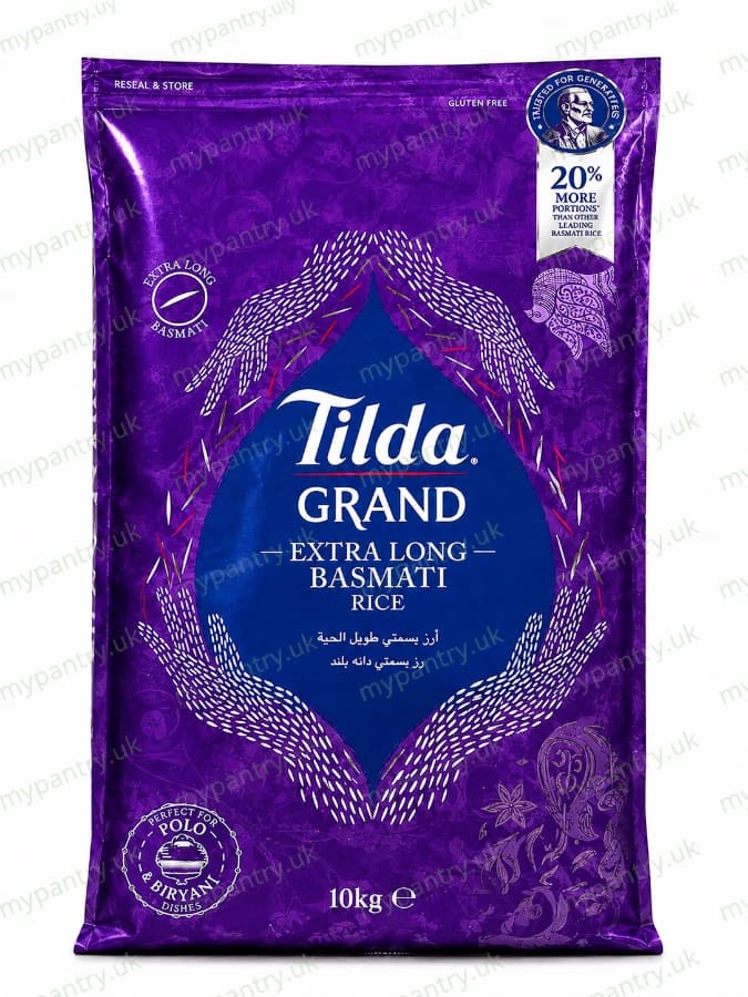 Tilda Grand Extra Long Basmati Rice 10kg