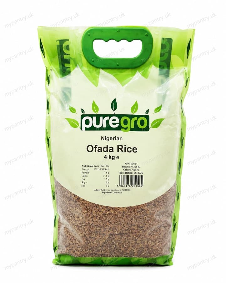 Puregro Nigerian Ofada Rice 4Kg image 1