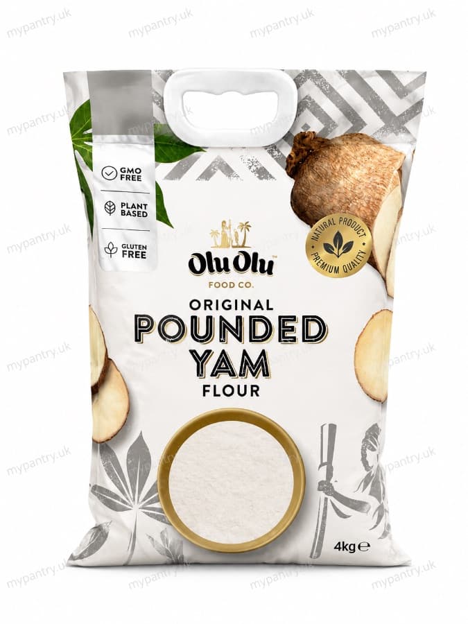 Olu Olu Original Pounded Yam Flour 4kg image 1